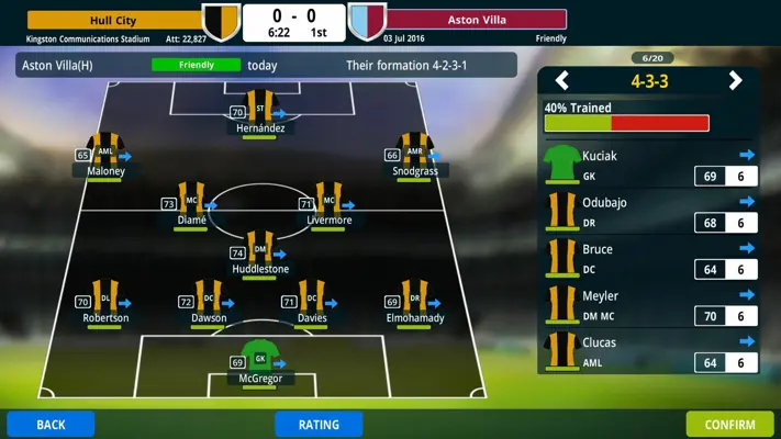 Championship Manager 17 android App screenshot 1