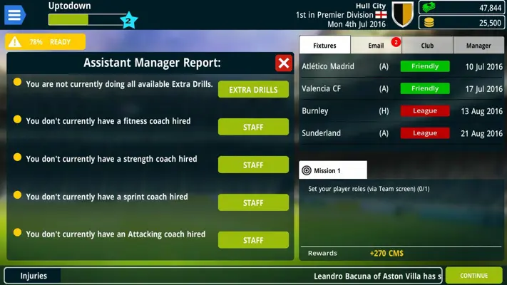 Championship Manager 17 android App screenshot 3