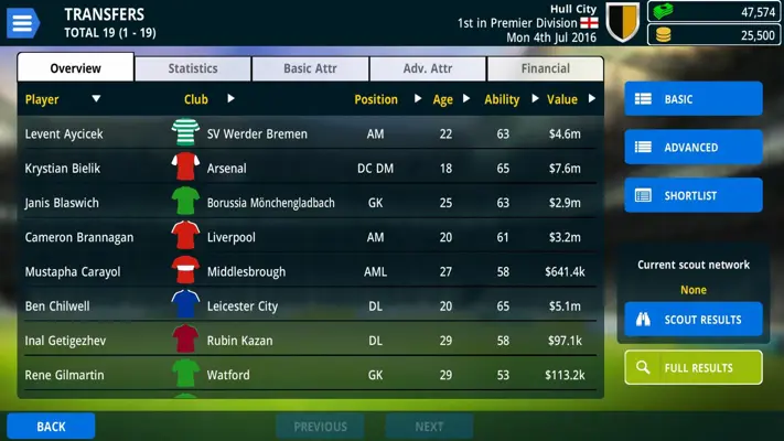 Championship Manager 17 android App screenshot 4